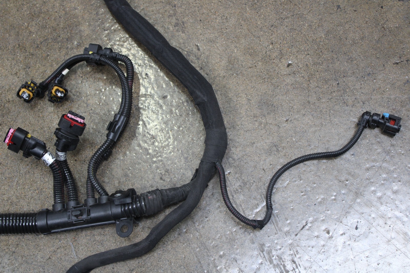 Ferrari 458 Italia, Spider, RH, Main Engine Wire Harness, Used, P/N 286319