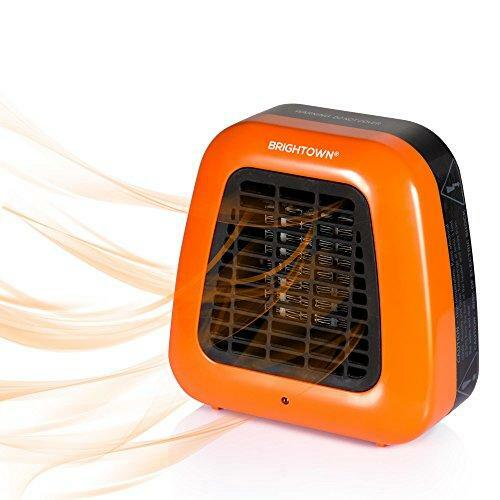 BrightTown 400W Portable Mini Heater - Orange for sale online | eBay