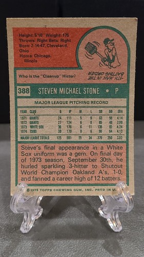 1975 Topps Baseball - #351-660 - You Pick - 30% off 3+ - FREE SHIPPING!!! - Picture 47 of 493