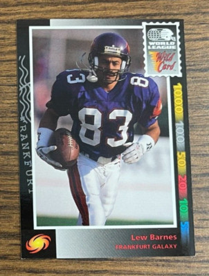 1992 World League Wild Card # 124 Lew Barnes - Oregon | eBay