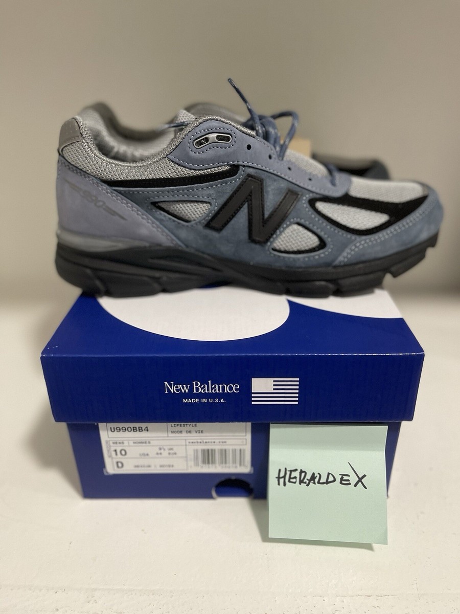 US Size 10 New Balance x Teddy Santis 990v4 MIUSA “Arctic Grey