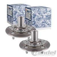 2X Vaico Radnabe Vorne Beidseitig Passend FüR Ford Transit