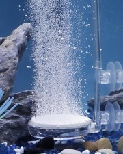 Pawfly Aquarium Air Stone Disc, 2 Inch Small Fish Tank 2.4 inch micro bubble