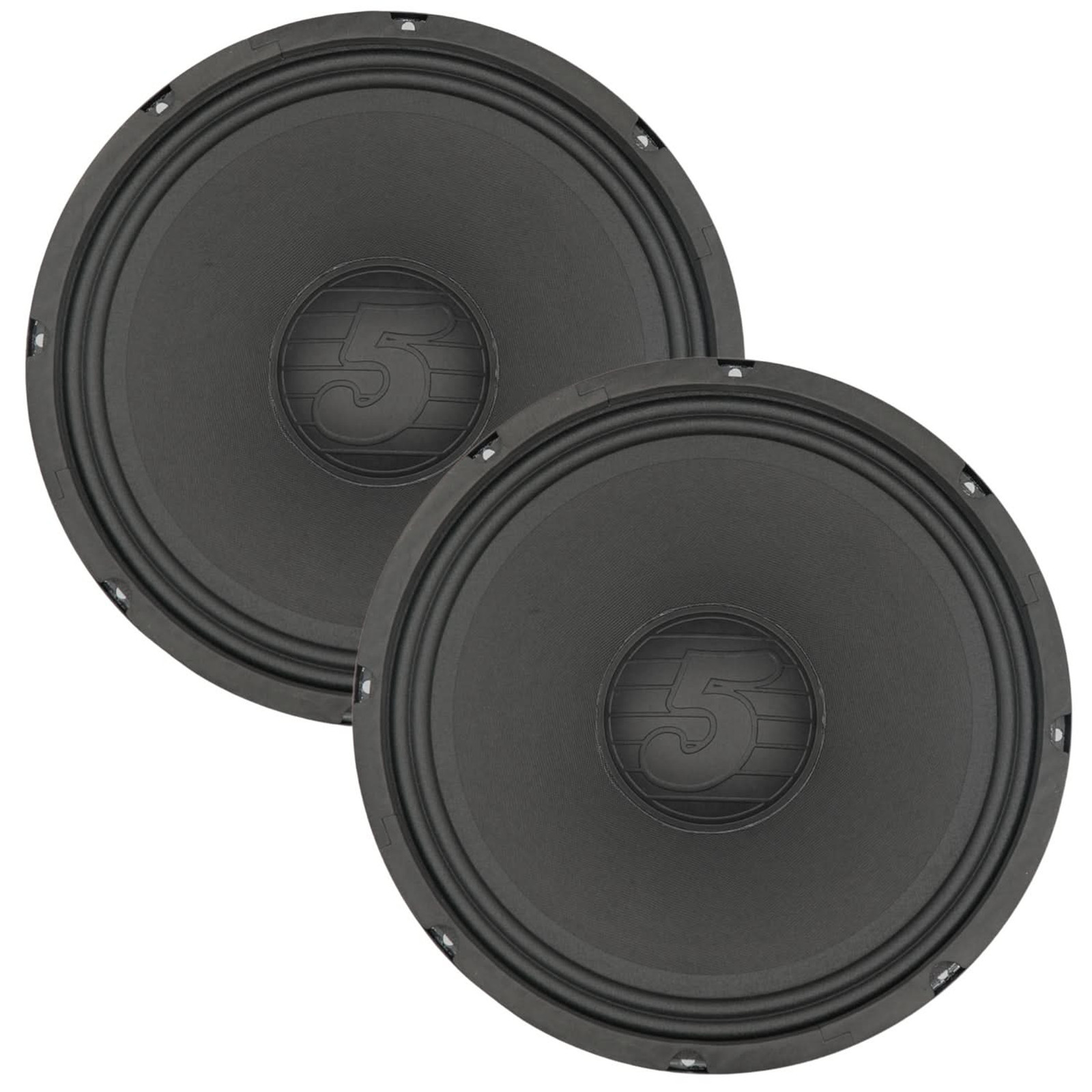 12 Inch Speaker Pair 200W Car Loudspeaker 4 Ohm Replacement 