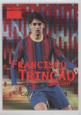 2022 Skybox Metal Universe Champions Premium Star Rubies Francisco Trincao 02u4