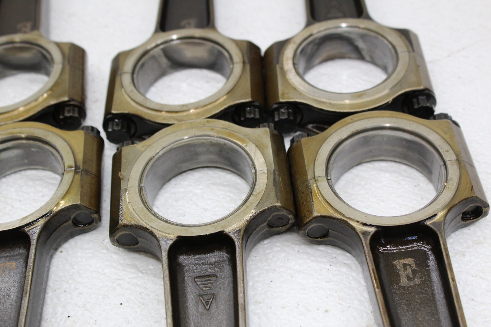 99-01 FERRARI 456 M ENGINE MOTOR CRANKSHAFT PISTON CONNECTING ROD RODS SET