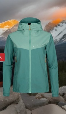 Neue Damen Pallas Evo stretch Jacke Damen von Halti. Gr.38. Türkis/Grün