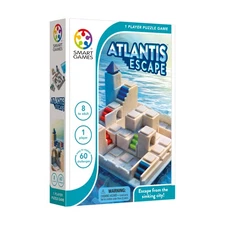 New - SmartGames Atlantis Escape - Ages 8+ | 1 player