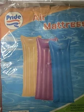 Swimming Pool Air Mattress RED  72"Hx27"W