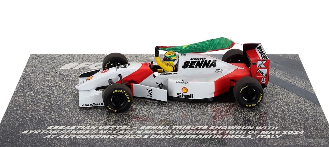 Minichamps McLaren MP4/8 'Senna/Ratzenberger' Tribute 2024 - S