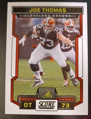 Trading Card Football NFL Joe Thomas Cleveland Browns 2023 Panini Score