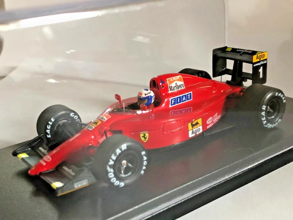 F1 1/43 Looksmart LSHE004 Ferrari 641/2 N°1 A.Prost 1st Mexican GP 1990, New - Immagine 2 di 4