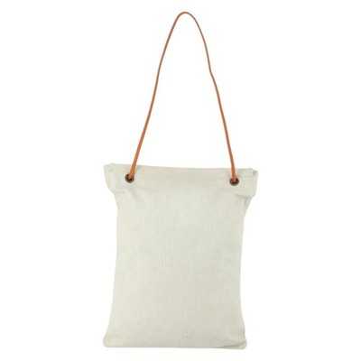 HERMES Aline PM Shoulder Bag Cotton Beige Gold Auth 161728  display picture 1