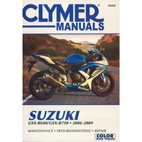 Suzuki GSX-R600 GSX-R750 (2006-2009) Werkstatthandbuch Clymer