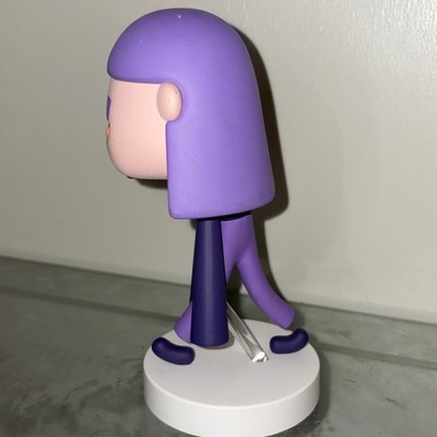 Duolingo Lily Figure Purple Japanese DUO MART Pop-up Shop E Prize