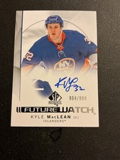 KYLE MacLEAN 904/999 FUTURE WATCH # 127 2024 UD SP AUTHENTICS AUTOGRAPHED N/M