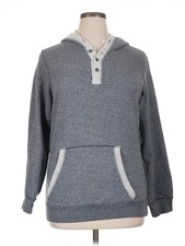 Free Planet Women Gray Pullover Hoodie L