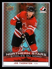 Joe Thornton 2025 Upper Deck Tim Hortons Team Canada Northern Stars NS-13 NM