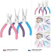 Pliers for Jewelry Making, Shynek Jewelry Pliers Set Includes Needle Nose Pli...