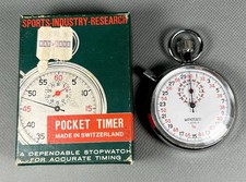 Vtg Sports Industry Research Swiss Pocket Tim...