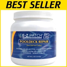 Pool Patch Repair Kit - DIY Concrete Sand Buff
