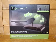 Amped Wireless AV NetConnect Home WiFi Network Bridge – Open Box New