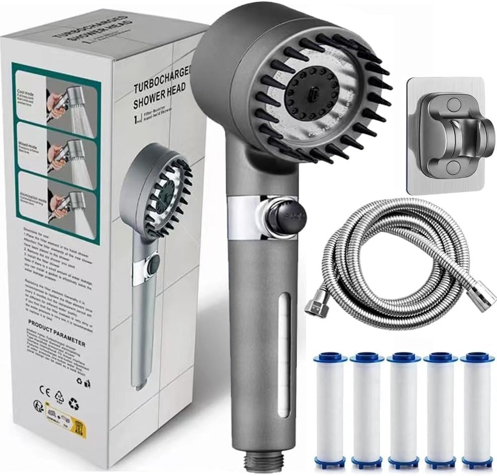 With Handheld,high Pressure Showerhead W...