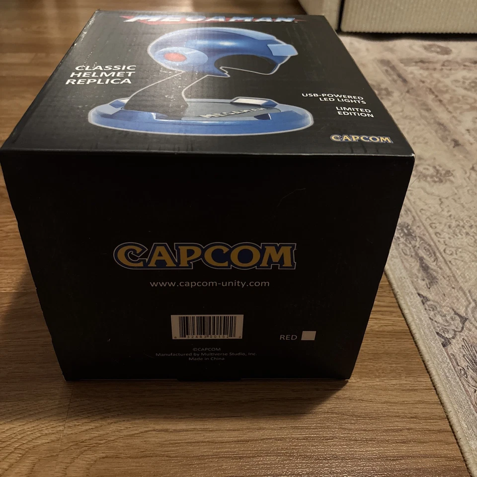Authentic Official Capcom Megaman Classic Helmet Replica LIMITED EDITION NEW/Box - Image 4 of 4