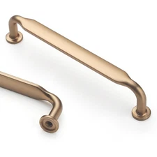10 Pack 5 Inch(128mm) Champagne Bronze Kitchen Cabinet Handles, Cabinet Pulls...