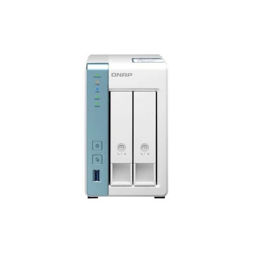 QNAP TS-233 NAS/storage server Mini Tower Ethernet LAN White Cortex-A55