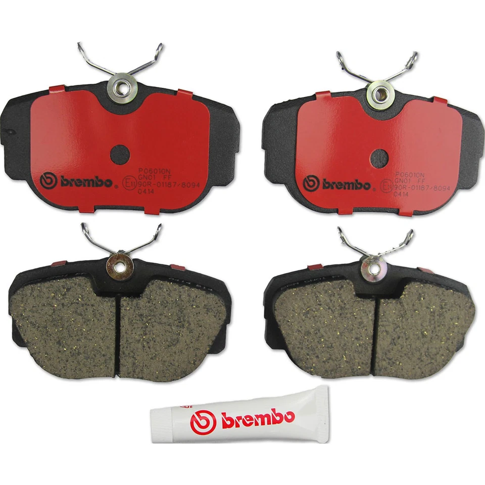 Kit de pastillas de rotores de freno delanteros traseros OE Brembo para Land Rover Range Rover 1995-2002 Foto 2 de 4