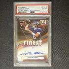 Topps Finest 2025 Jaxson Dart RFA-JD Rookie Auto PSA 8 Giants
