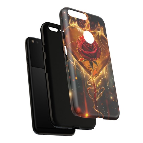 Google Pixel | Flaming Heart Phone Case - 第 128/131 張圖片