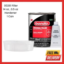 Bondo Body Filler Kit, Original Formula for Repair & Restoration of Your Vehicle
