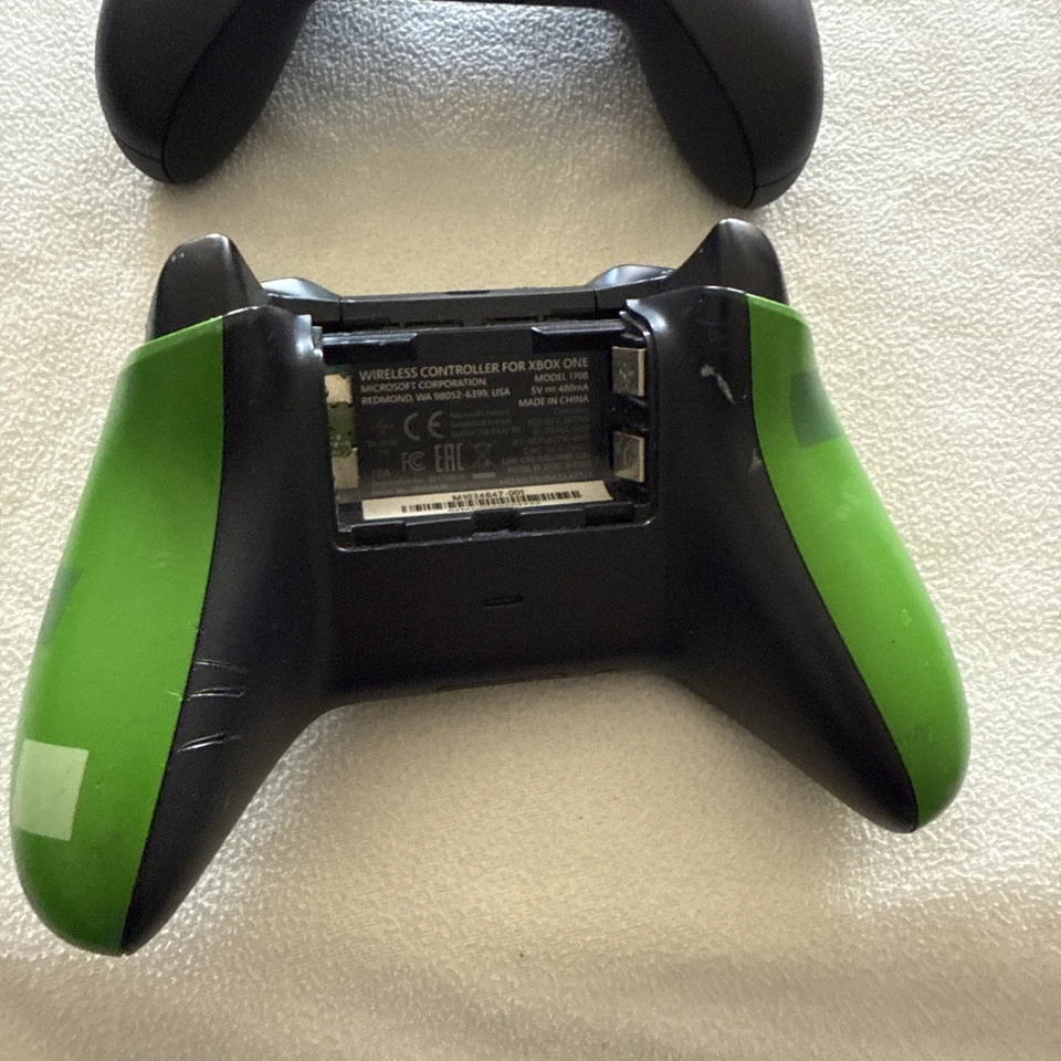 (Piezas/Reparaciones) Controlador Inalámbrico Xbox One Minecraft Creeper Plus Negro Uno Foto 4 de 4