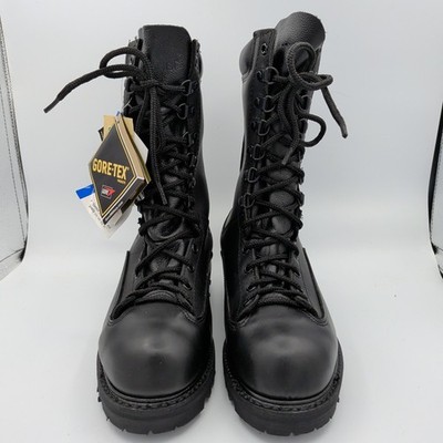 Matterhorn 1949 Mens Black Leather Gore Tex Insulated Combat