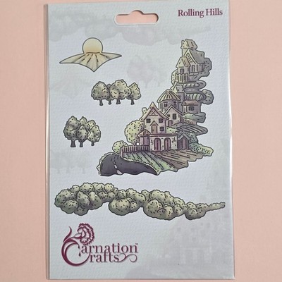 Carnation Crafts Rolling Hills Metal Cutting Dies