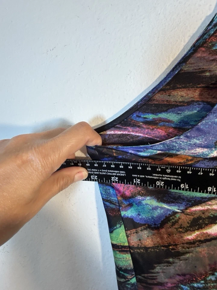 NATORI женщины скольжения платье большой черный ночная рубашка атласный кремовый макси кукла длиной - Изображение 4 из 4