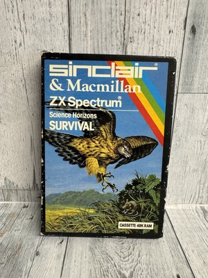 Science Horizons Survival ZX Spectrum Spiel Vintage komplett 1984 Retro Gaming