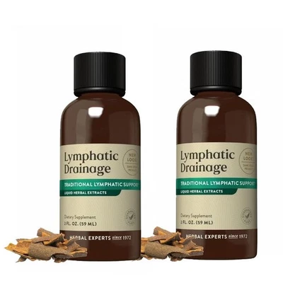 AS SHOWN Nature's Sunshine Lymphatic Drainage Liquid for Detox, Bloat Relief & Immune 2Oz