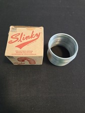 Original Style Slinky Metal Toy Collectors Edition W/Box USA James Industries