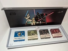 Limited Edition Dr. Squatch StarWars Soaps Open Box, New 4 bars, 5 oz each,