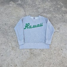 Vintage Grey Hawaii Sweatshirt Size Medium Made in USA