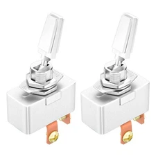 DaierTek Heavy Duty 50 Amp 12V Toggle Switch Automotive 2 Position ON Off... 