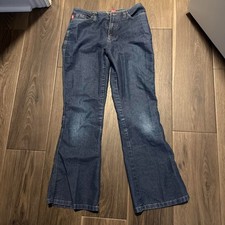 Mossimo Target Women's Y2K Navy Blue Jeans, Size 14, Good Condition