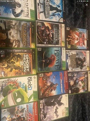 Konami/Rockstar/EA/Ubisoft/THQ Mixed Lot Games Batman Bully MX Unleashed