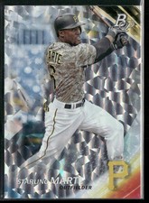 2017 Bowman Platinum Starling Marte Ice #16 Pittsburgh Pirates