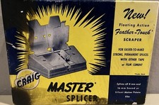 NOS Craig Master Splicer for all 8mm and 16mm films Model S-3 w box Manual