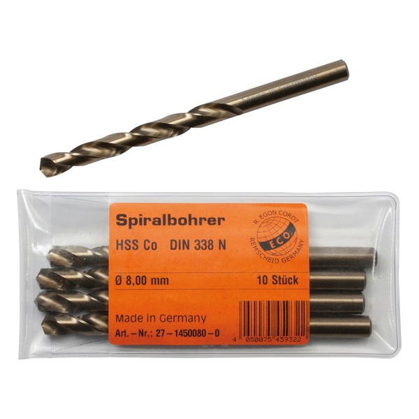 DöNges Hss-Spiralbohrer Co 5%, Ø 4,5 Mm (Hss Spiralbohrer Metallbohrer)-image