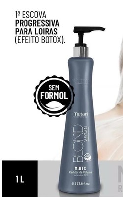 Mutari M.btx Hair Botox Blond Vegan 1L | Brazilian Botox Treatment 33.8 oz
